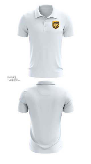 Short Sleeve Performance Polo, UPS, , Teamtime, Team time, sublimation, custom sports apparel, team uniforms, spirit wear, spiritwear, sports uniforms, custom shirts, team store, custom team store, fundraiser sports, apparel fundraiser