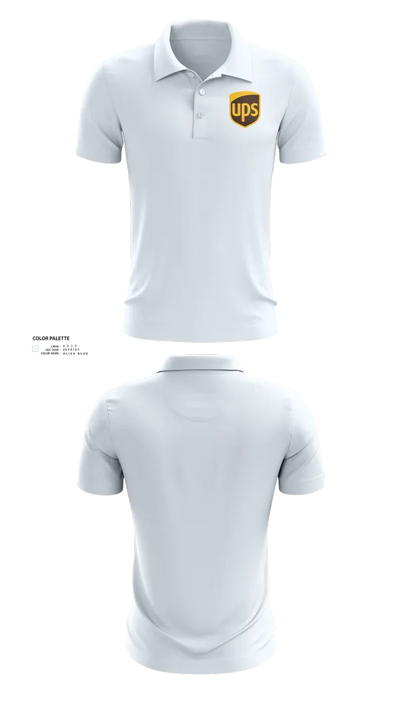UPS 85885000 Short Sleeve Performance Polo - 21