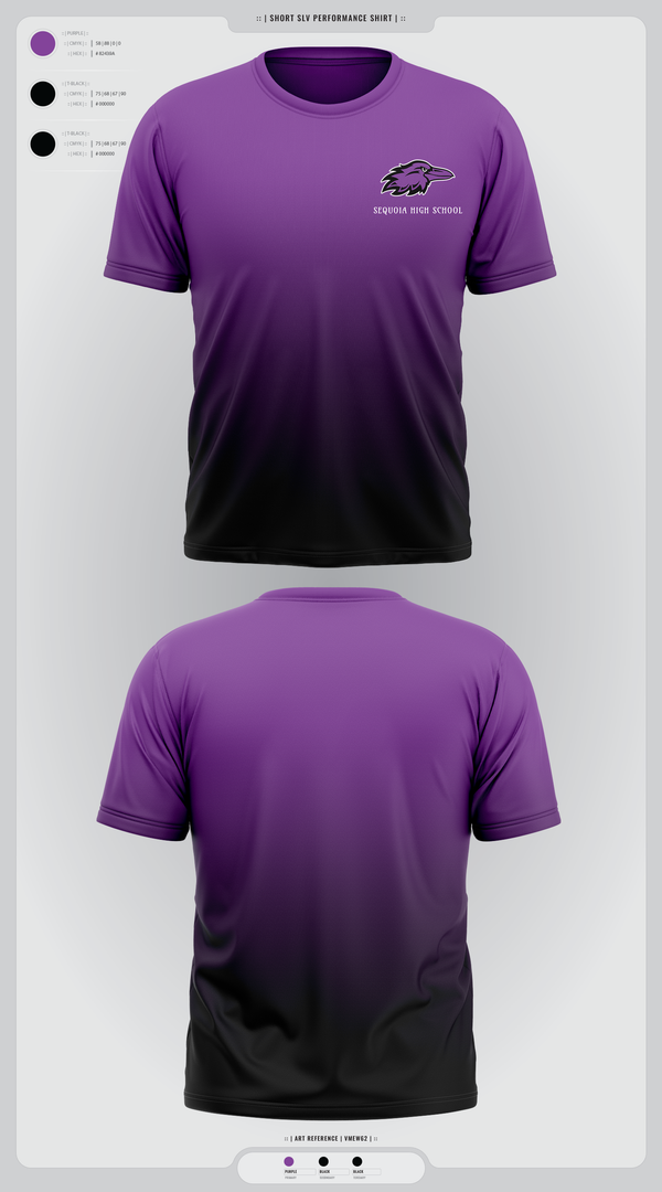 Short Sleeve Performance Shirt, Sequoia High School, , Teamtime, Team time, sublimation, custom sports apparel, team uniforms, spirit wear, spiritwear, sports uniforms, custom shirts, team store, custom team store, fundraiser sports, apparel fundraiser