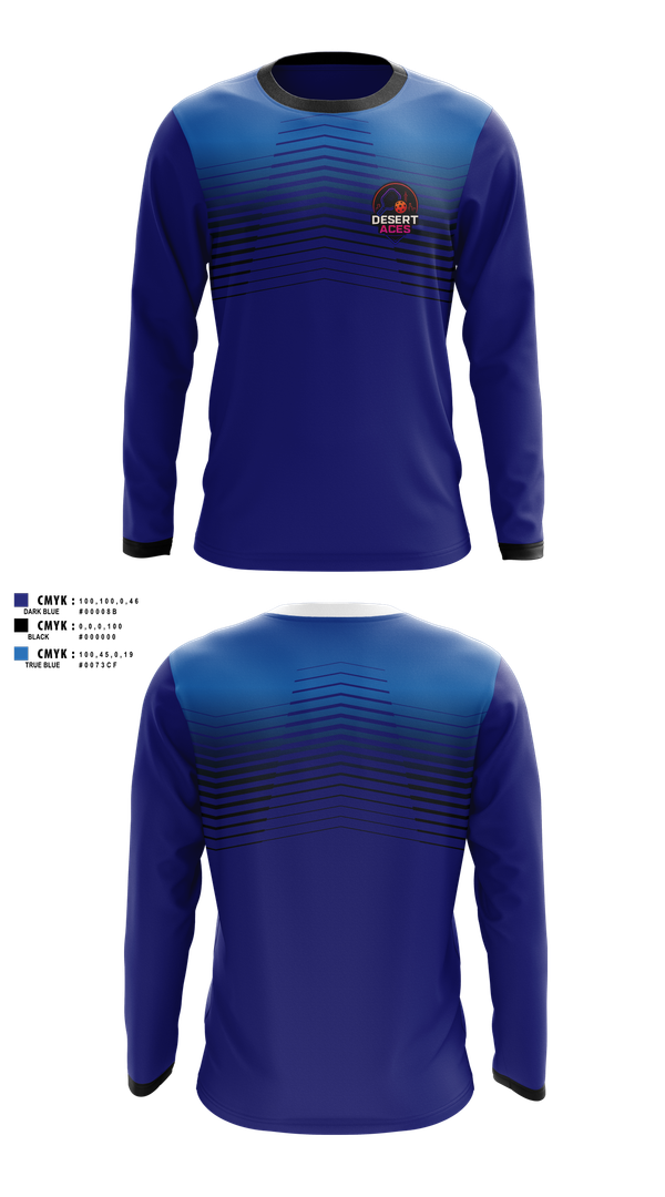 Long Sleeve Performance Shirt, Vegas Pickeball, Tennis, Teamtime, Team time, sublimation, custom sports apparel, team uniforms, spirit wear, spiritwear, sports uniforms, custom shirts, team store, custom team store, fundraiser sports, apparel fundraiser