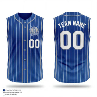 Full Button Baseball Jersey, Royals, Baseball, Teamtime, Team time, sublimation, custom sports apparel, team uniforms, spirit wear, spiritwear, sports uniforms, custom shirts, team store, custom team store, fundraiser sports, apparel fundraiser