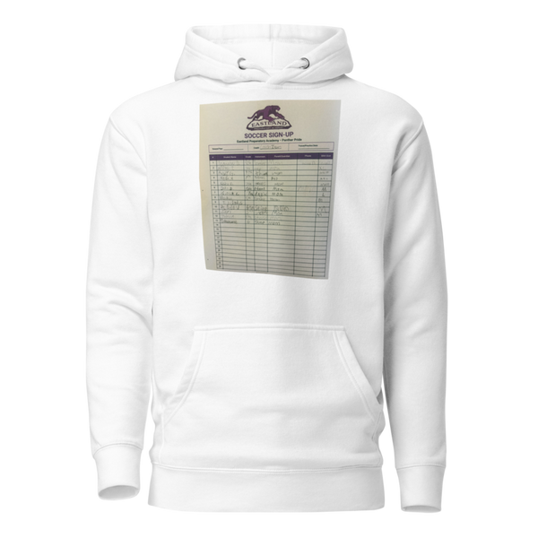 Unisex Hoodie - 1 - White