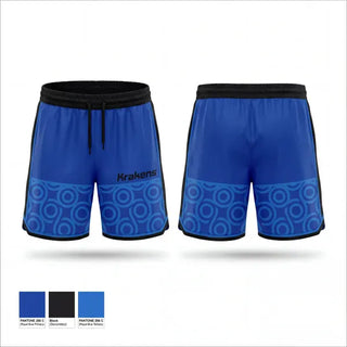 Athletic Shorts With Pockets, Krakens, Swimming, Teamtime, Team time, sublimation, custom sports apparel, team uniforms, spirit wear, spiritwear, sports uniforms, custom shirts, team store, custom team store, fundraiser sports, apparel fundraiser