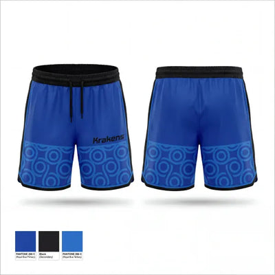 Krakens 7794713 Athletic Shorts With Pockets - 1