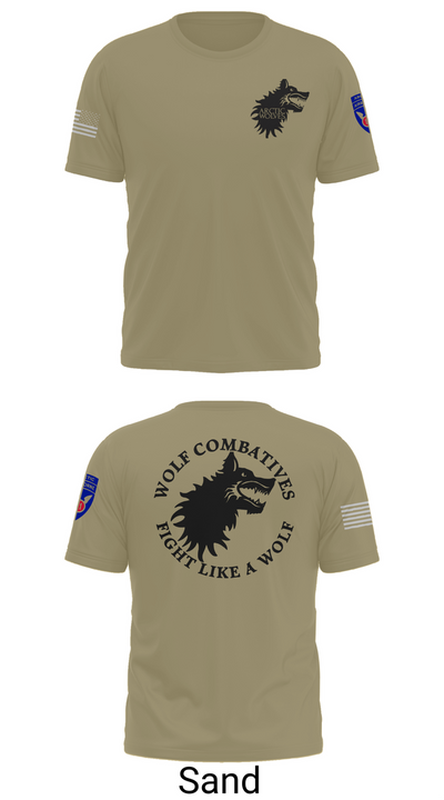 Wolf Combatives Short Sleeve Performance Shirt - 96