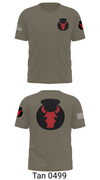 Old School Cotton Feel Shirt, 2nd Brigade Combat Team, 34th Infantry Division, , Teamtime, Team time, sublimation, custom sports apparel, team uniforms, spirit wear, spiritwear, sports uniforms, custom shirts, team store, custom team store, fundraiser sports, apparel fundraiser
