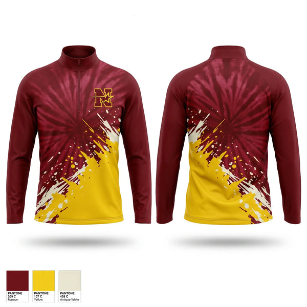 Quarter Zip Jacket, North Middle School Cross Country, Cross Country, Teamtime, Team time, sublimation, custom sports apparel, team uniforms, spirit wear, spiritwear, sports uniforms, custom shirts, team store, custom team store, fundraiser sports, apparel fundraiser