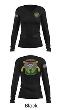 16th Military Police Brigade 12090211 Women's Long Sleeve V-neck Shirt - 37
