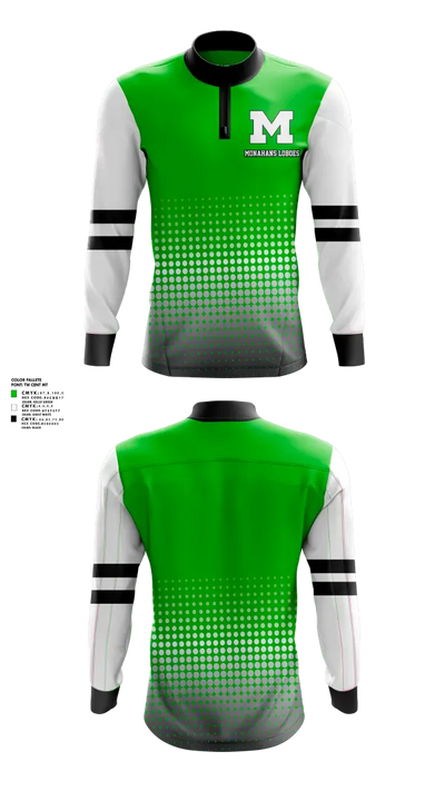Monahans Loboes 90909476 Quarter Zip Jacket - 1