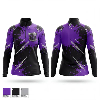Outcast Girls Wrestling Club 51675554 Quarter Zip Jacket - 1