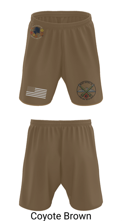 RCKT BTRY D 2nd BN 14th MAR 78897575 Athletic Shorts With Pockets - 9