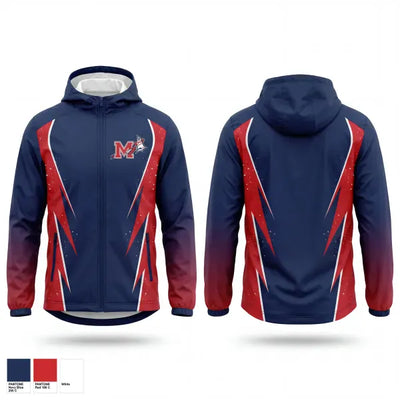Manalapan Braves 9U Blue 20207398 Windbreaker - 1