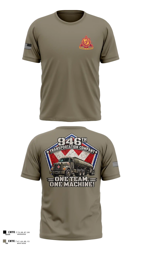 Old School Cotton Shirt, 946th TC, Army, Teamtime, Team time, sublimation, custom sports apparel, team uniforms, spirit wear, spiritwear, sports uniforms, custom shirts, team store, custom team store, fundraiser sports, apparel fundraiser