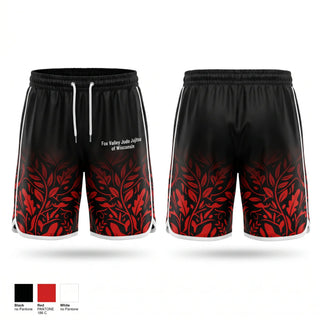 Athletic Shorts With Pockets, Fox Valley Judo & Jujitsu of Wisconsin, , Teamtime, Team time, sublimation, custom sports apparel, team uniforms, spirit wear, spiritwear, sports uniforms, custom shirts, team store, custom team store, fundraiser sports, apparel fundraiser