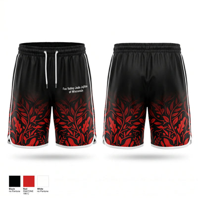 Fox Valley Judo & Jujitsu of Wisconsin 86951979 Athletic Shorts With Pockets - 1