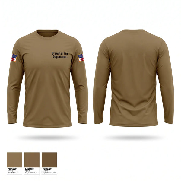 Long Sleeve Performance Shirt, Brewster Fire Department, Fire Department, Teamtime, Team time, sublimation, custom sports apparel, team uniforms, spirit wear, spiritwear, sports uniforms, custom shirts, team store, custom team store, fundraiser sports, apparel fundraiser