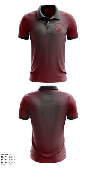 Short Sleeve Performance Polo, Clark Middle School, Men's Basketball, Teamtime, Team time, sublimation, custom sports apparel, team uniforms, spirit wear, spiritwear, sports uniforms, custom shirts, team store, custom team store, fundraiser sports, apparel fundraiser
