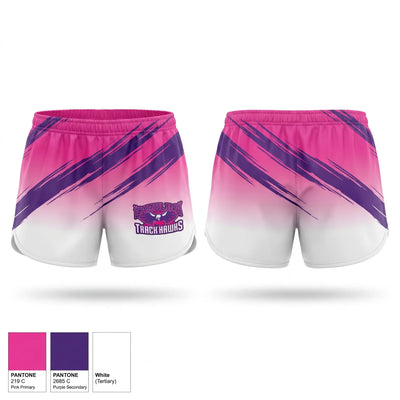 Carolina Track Hawks Women's Shorts - 1