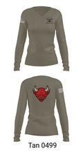 D Co 3-47 75831418 Women's Long Sleeve V-neck Shirt - 77