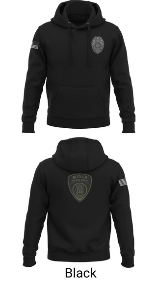 Hoodie, Butler Police Department, Police, Teamtime, Team time, sublimation, custom sports apparel, team uniforms, spirit wear, spiritwear, sports uniforms, custom shirts, team store, custom team store, fundraiser sports, apparel fundraiser