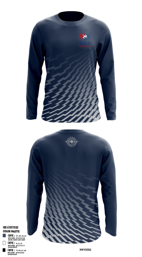Long Sleeve Performance Shirt, Nevada Elite Wrestling, Wrestling, Teamtime, Team time, sublimation, custom sports apparel, team uniforms, spirit wear, spiritwear, sports uniforms, custom shirts, team store, custom team store, fundraiser sports, apparel fundraiser