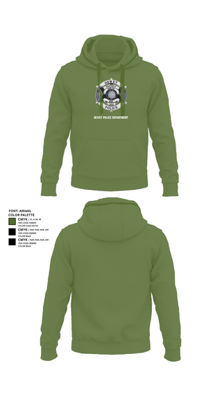Hoodie, Dewey Police Department, , Teamtime, Team time, sublimation, custom sports apparel, team uniforms, spirit wear, spiritwear, sports uniforms, custom shirts, team store, custom team store, fundraiser sports, apparel fundraiser