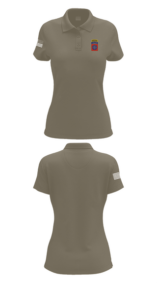 Womens Short Sleeve Performance Polo, 82nd airborne Division, , Teamtime, Team time, sublimation, custom sports apparel, team uniforms, spirit wear, spiritwear, sports uniforms, custom shirts, team store, custom team store, fundraiser sports, apparel fundraiser