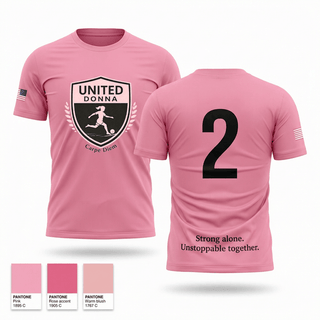 Short Sleeve Performance Shirt, United Donna, Women's Soccer, Teamtime, Team time, sublimation, custom sports apparel, team uniforms, spirit wear, spiritwear, sports uniforms, custom shirts, team store, custom team store, fundraiser sports, apparel fundraiser