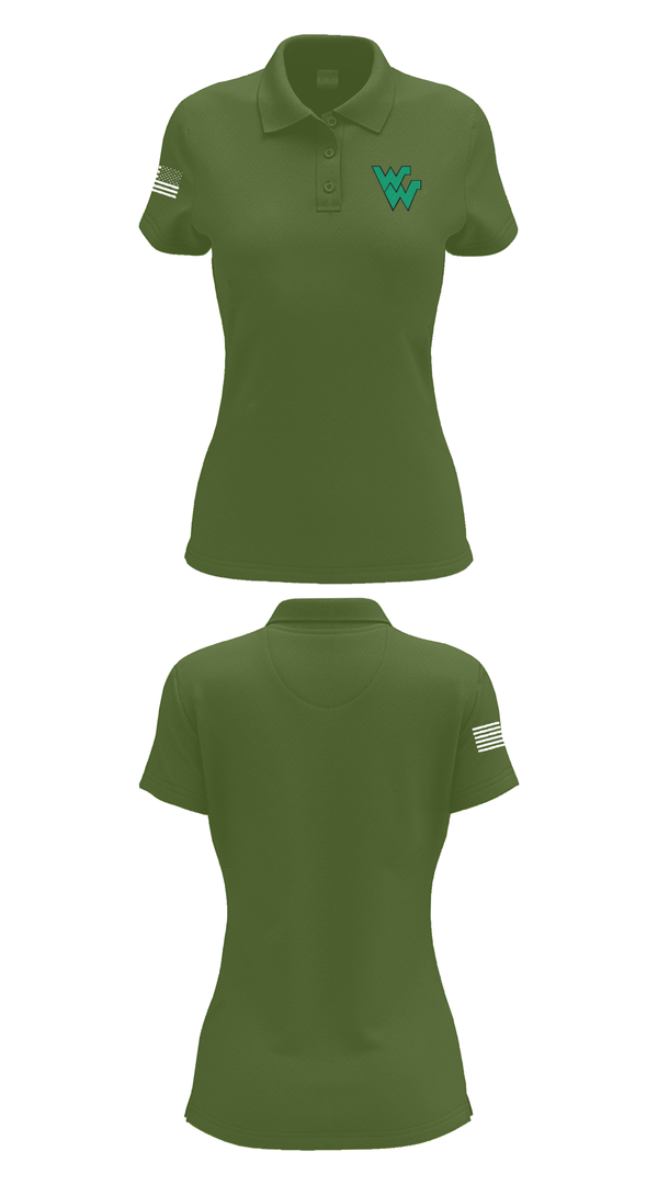 Womens Short Sleeve Performance Polo, Weeki Wachee Hornets, Women's Soccer, Teamtime, Team time, sublimation, custom sports apparel, team uniforms, spirit wear, spiritwear, sports uniforms, custom shirts, team store, custom team store, fundraiser sports, apparel fundraiser