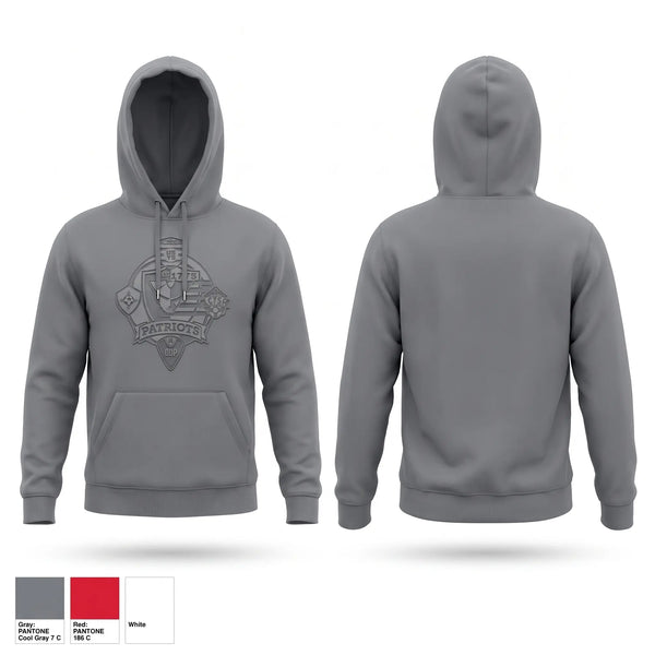 Hoodie, Patriots United FC, Men's Soccer, Teamtime, Team time, sublimation, custom sports apparel, team uniforms, spirit wear, spiritwear, sports uniforms, custom shirts, team store, custom team store, fundraiser sports, apparel fundraiser