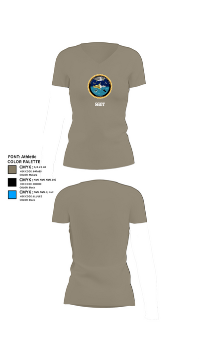 SGOT 71535870 Women's Short Sleeve V-neck Shirt - 61