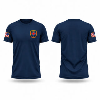 Old School Cotton Feel Shirt, Lakeside fire department, Fire Department, Teamtime, Team time, sublimation, custom sports apparel, team uniforms, spirit wear, spiritwear, sports uniforms, custom shirts, team store, custom team store, fundraiser sports, apparel fundraiser