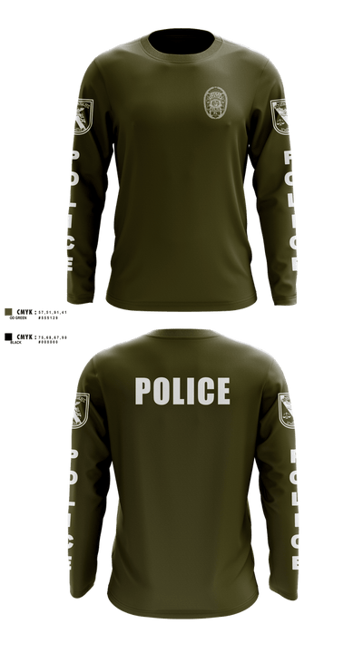 Astatula Police Department 20929188 Long Sleeve Performance Shirt 4