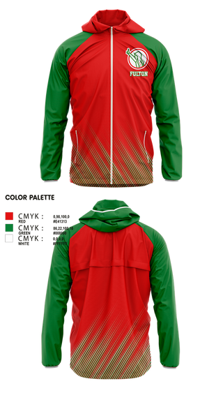 Windbreaker, Fulton, Wrestling, Teamtime, Team time, sublimation, custom sports apparel, team uniforms, spirit wear, spiritwear, sports uniforms, custom shirts, team store, custom team store, fundraiser sports, apparel fundraiser