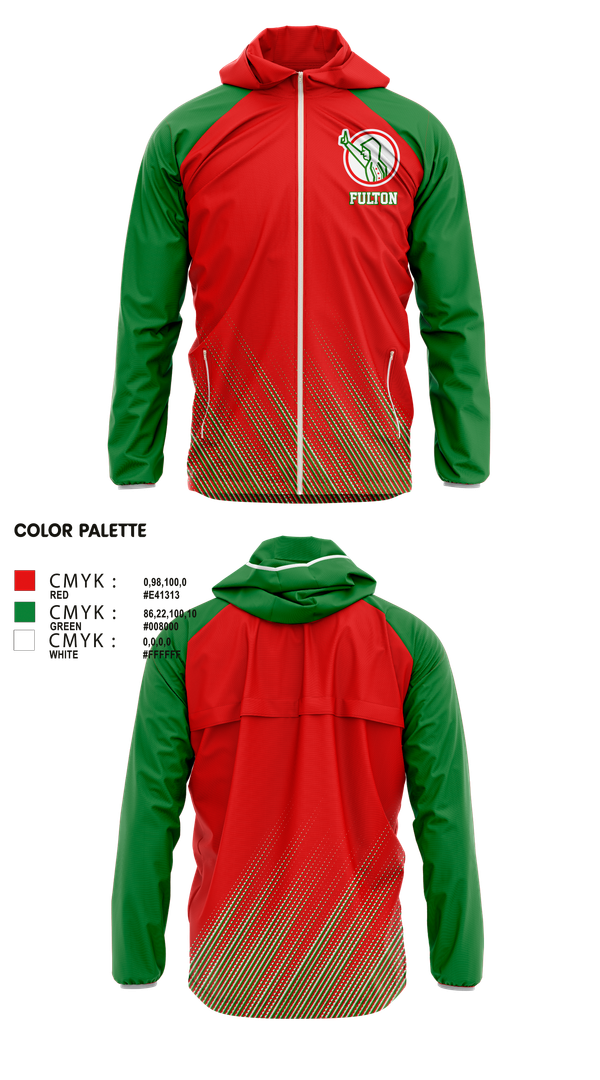 Windbreaker, Fulton, Wrestling, Teamtime, Team time, sublimation, custom sports apparel, team uniforms, spirit wear, spiritwear, sports uniforms, custom shirts, team store, custom team store, fundraiser sports, apparel fundraiser