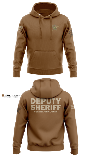 Hoodie, Vermillion County Sheriff’s Office, Police, Teamtime, Team time, sublimation, custom sports apparel, team uniforms, spirit wear, spiritwear, sports uniforms, custom shirts, team store, custom team store, fundraiser sports, apparel fundraiser
