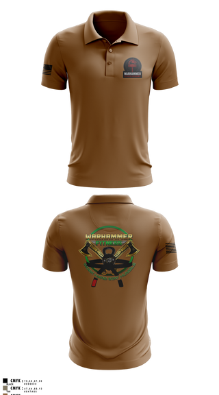 Short Sleeve Performance Polo, Warhammer Fitness, , Teamtime, Team time, sublimation, custom sports apparel, team uniforms, spirit wear, spiritwear, sports uniforms, custom shirts, team store, custom team store, fundraiser sports, apparel fundraiser