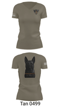 Crenshaw Police Department 63907541 Women's Short Sleeve V-neck Shirt - 6