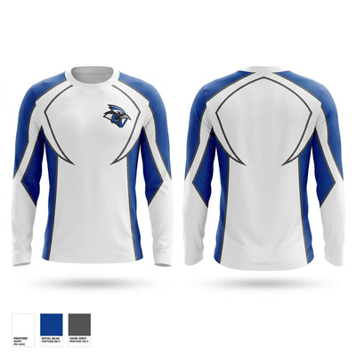 Conemaugh Valley Bluejays Long Sleeve Performance Shirt 1