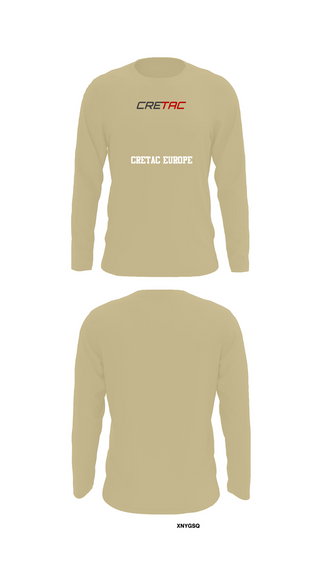 Long Sleeve Performance Shirt, CRETAC Europe, , Teamtime, Team time, sublimation, custom sports apparel, team uniforms, spirit wear, spiritwear, sports uniforms, custom shirts, team store, custom team store, fundraiser sports, apparel fundraiser