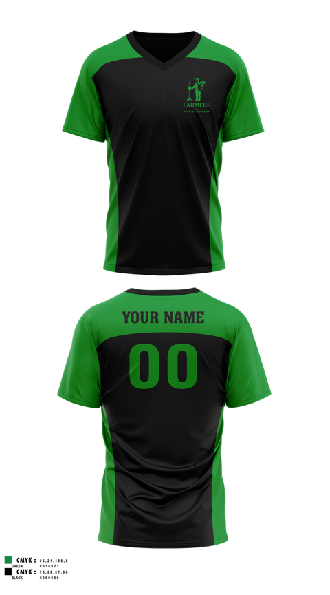 Mens Soccer Jersey, Farmers FC, Men's Soccer, Teamtime, Team time, sublimation, custom sports apparel, team uniforms, spirit wear, spiritwear, sports uniforms, custom shirts, team store, custom team store, fundraiser sports, apparel fundraiser