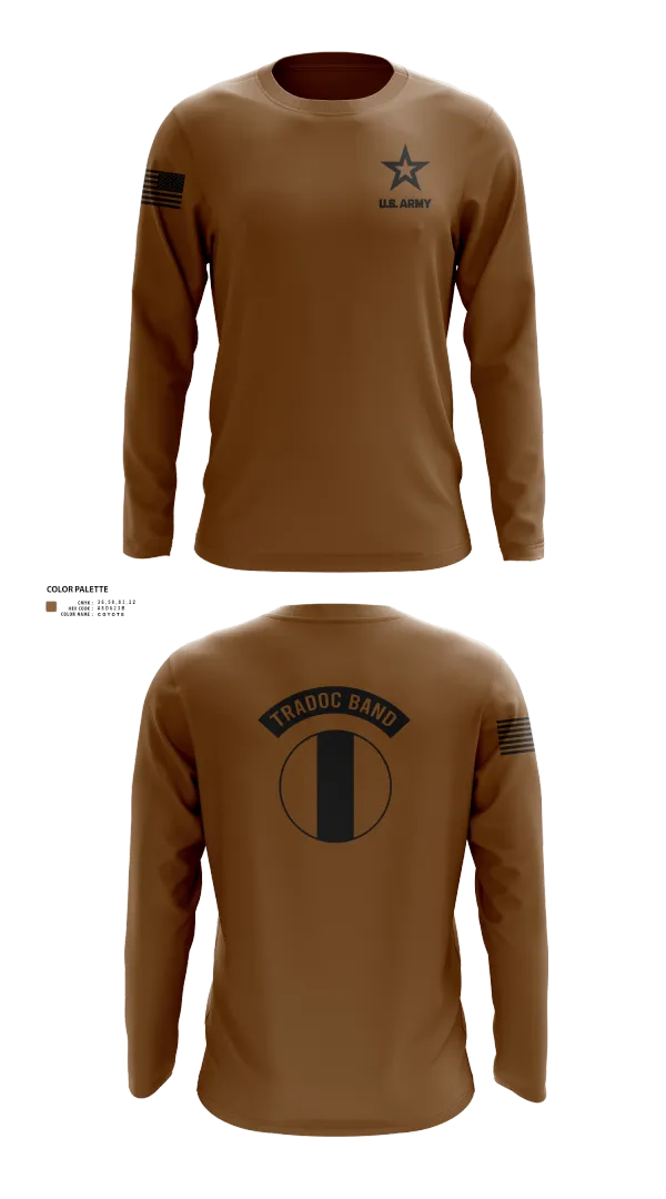 Long Sleeve Performance Shirt, TRADOC Band, , Teamtime, Team time, sublimation, custom sports apparel, team uniforms, spirit wear, spiritwear, sports uniforms, custom shirts, team store, custom team store, fundraiser sports, apparel fundraiser