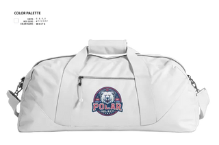Duffle Bag, Polar Select, Ice Hockey, Teamtime, Team time, sublimation, custom sports apparel, team uniforms, spirit wear, spiritwear, sports uniforms, custom shirts, team store, custom team store, fundraiser sports, apparel fundraiser