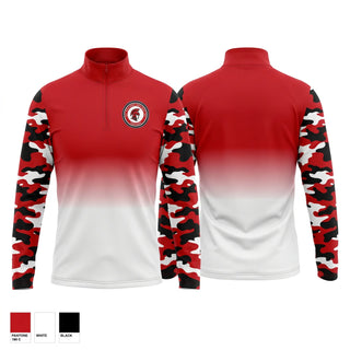 Quarter Zip Jacket, St Thomas Aquinas, Women's Soccer, Teamtime, Team time, sublimation, custom sports apparel, team uniforms, spirit wear, spiritwear, sports uniforms, custom shirts, team store, custom team store, fundraiser sports, apparel fundraiser