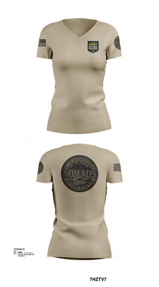 Womens Short Sleeve Vneck Shirt, E CO 169 AVN, National Guard, Teamtime, Team time, sublimation, custom sports apparel, team uniforms, spirit wear, spiritwear, sports uniforms, custom shirts, team store, custom team store, fundraiser sports, apparel fundraiser