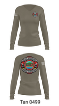 Lake Mishnock Fire Rescue 11103323 Women's Long Sleeve V-neck Shirt - 11