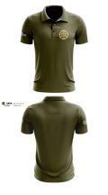 Thomas county sheriff's office Long Sleeve Performance Polo - 100
