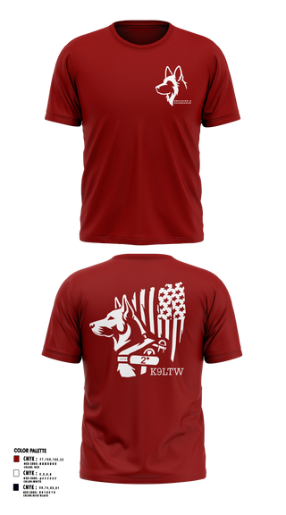 Short Sleeve Performance Shirt, 633 SFS K9, Air Force, Teamtime, Team time, sublimation, custom sports apparel, team uniforms, spirit wear, spiritwear, sports uniforms, custom shirts, team store, custom team store, fundraiser sports, apparel fundraiser