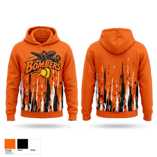 Hoodie, Bombers, Softball, Teamtime, Team time, sublimation, custom sports apparel, team uniforms, spirit wear, spiritwear, sports uniforms, custom shirts, team store, custom team store, fundraiser sports, apparel fundraiser