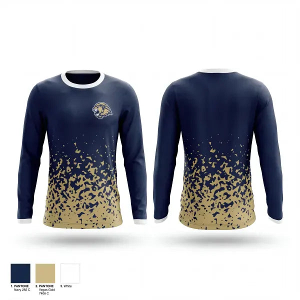 Long Sleeve Performance Shirt, Loganville Christian Lady Lions, Women's Basketball, Teamtime, Team time, sublimation, custom sports apparel, team uniforms, spirit wear, spiritwear, sports uniforms, custom shirts, team store, custom team store, fundraiser sports, apparel fundraiser